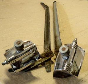 1953 Oldsmobile 88 torkarmekanism och stag