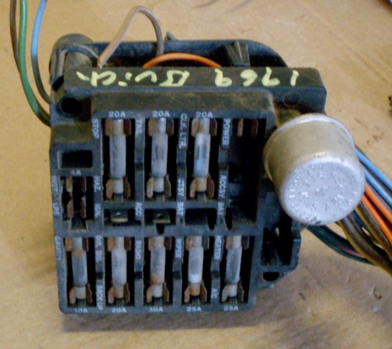 1969 Buick Skylark fuse holder