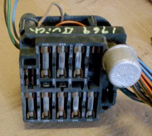 1969 Buick Skylark fuse holder
