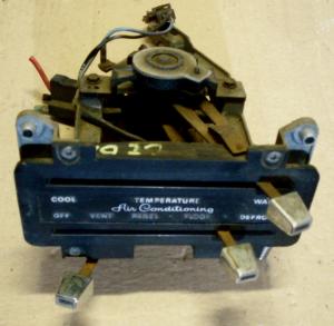 1972 Ford Torino heating controls