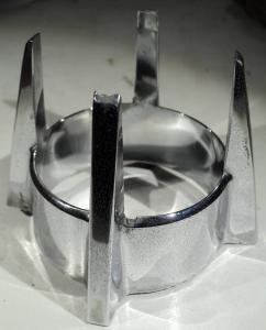 1960 Lincoln Continental    chrome rear light  (some pores in the chrome)