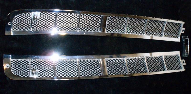 1960 Imperial fresh air grille 3 parts