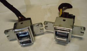 1962 Cadillac Fleetwood right front power window control, side window and ventilation window