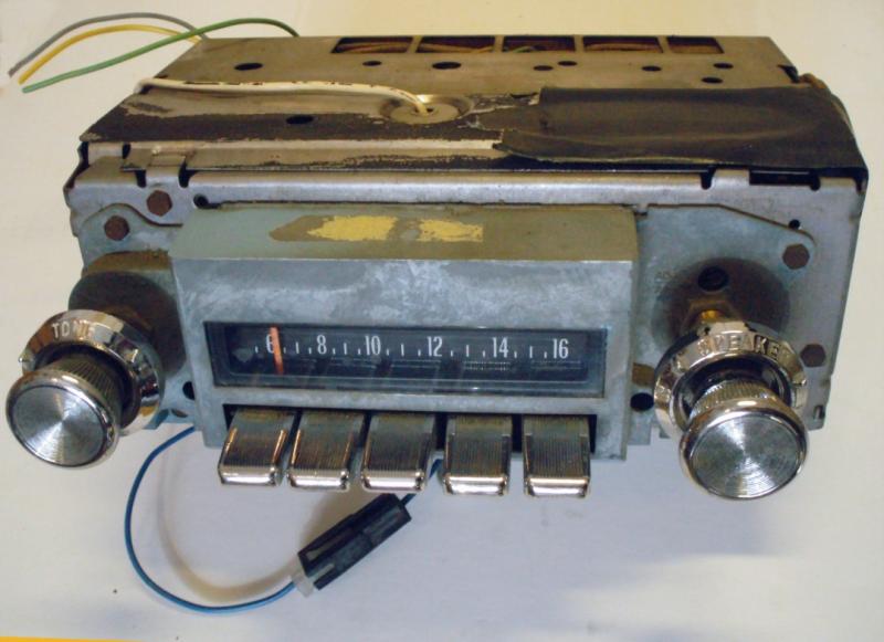 1970 Pontiac Catalina radio (ej testad)
