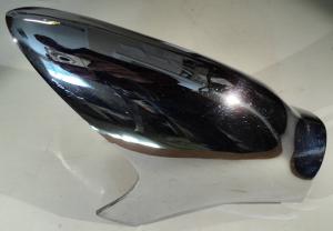 1955 Chrysler  chrome finish rear fender         left