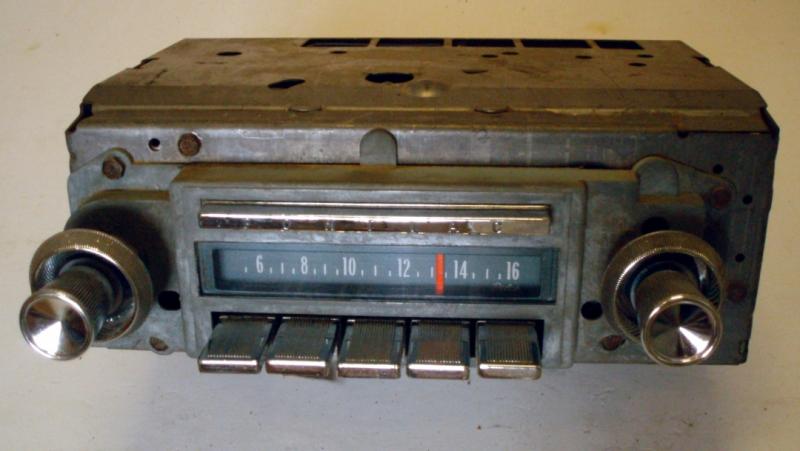 1965 Pontiac radio (ej testad)