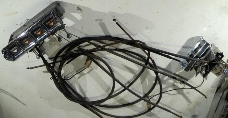 1960   Buick Electra   heater control and wires