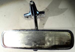 1951   Buick Roadmaster  mirror (mirror is very bad, some pores in chrome)       night/day