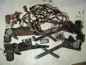 1955 Buick Special 2dr ht power window complete set (bad chrome)