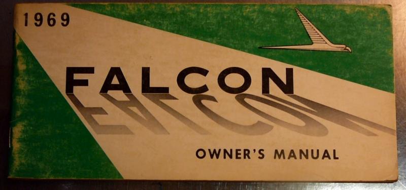 1969 Ford Falcon owners manual