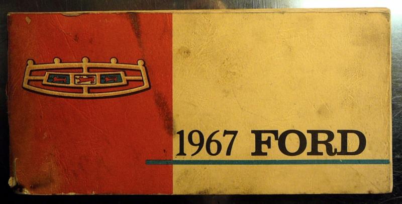 1967 Ford owners manual