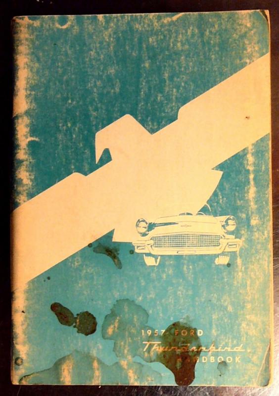1957 Thunderbird handbook