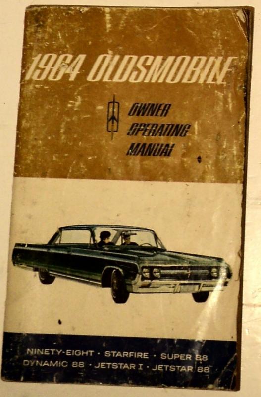 1964 Oldsmobile owners manual, owner protection plan (damaged)