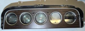 1969 Mercury Montego instrument housing
