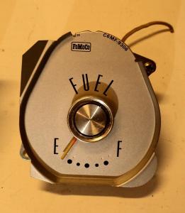 1966 Mercury fuel gauge