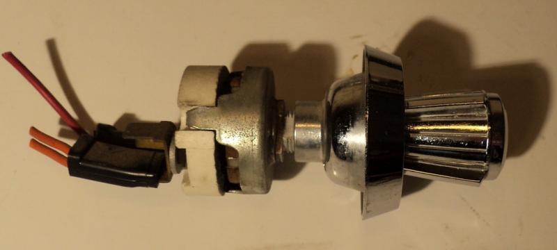 1959 Imperial instrument belysning knapp