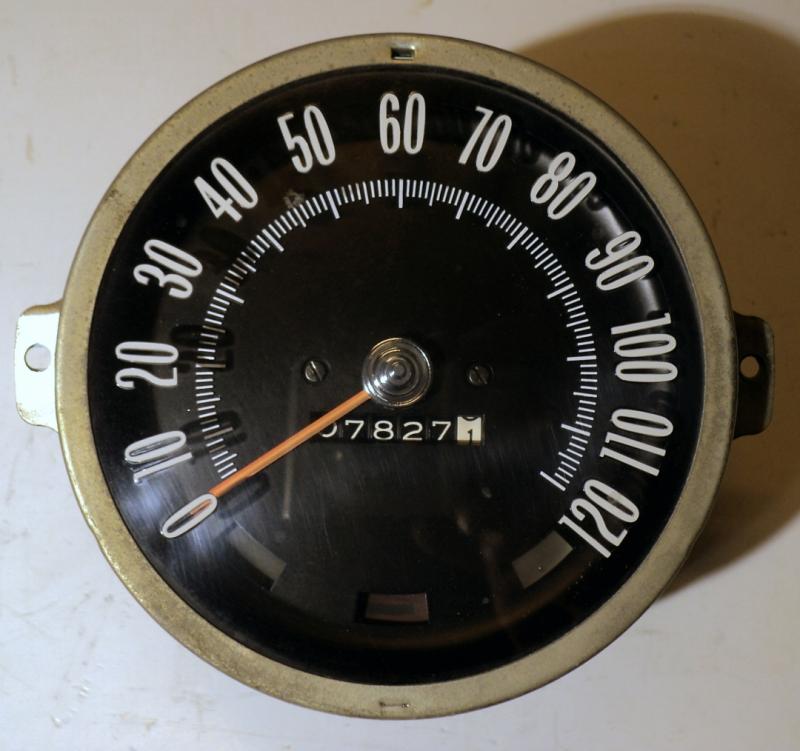 1965 Oldsmobile 98 speedometer