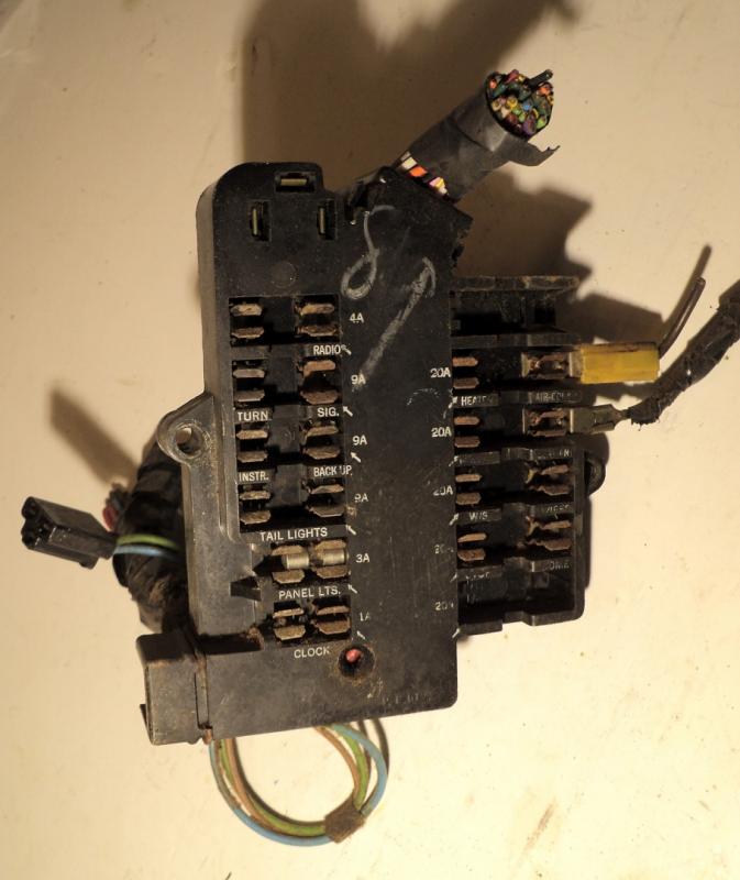 1960 Oldsmobile 98 fuse holder