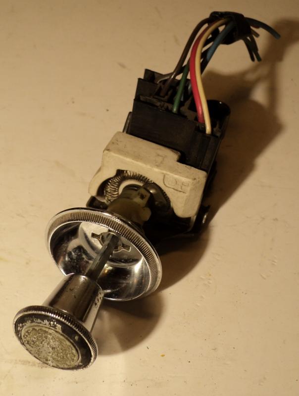 1970 Oldsmobile 88 headlight switch