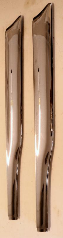 1959 Oldsmobile 88 chrome on the rear fenders (pair)