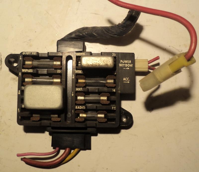 1961   Cadillac     fuse holder
