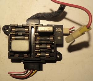 1961   Cadillac     fuse holder   