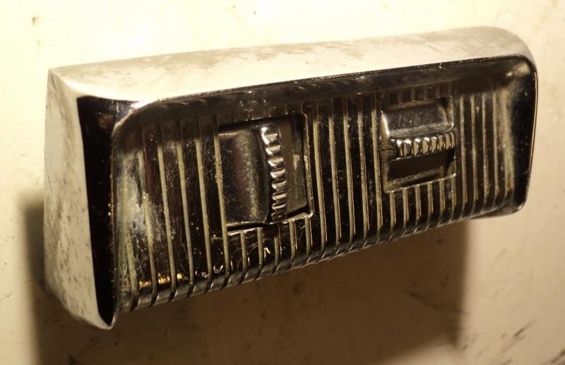1956  Desoto    power seat switch 4    (pores in chrome)