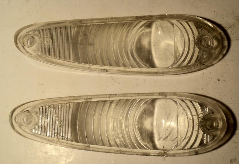 1956  Desoto    turn signal glass   (pair)