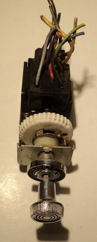1967 Mercury Comet      headlight switch