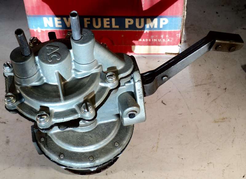 1957 – 1958 Pontiac  fuel pump          3/8 fuel line