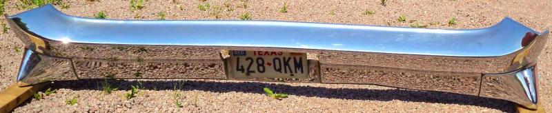 1958 Lincoln    bumper  rear (small mark see picture) .  Only in stor