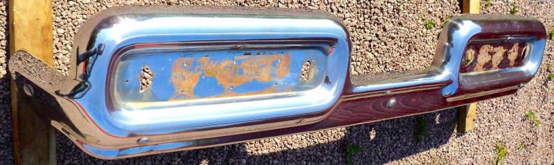 1957 Mercury    bumper rear .  Only in stor