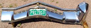 1967 Cadillac  bumper front middle and left part (damage to the hornet see picture) .  Only in stor