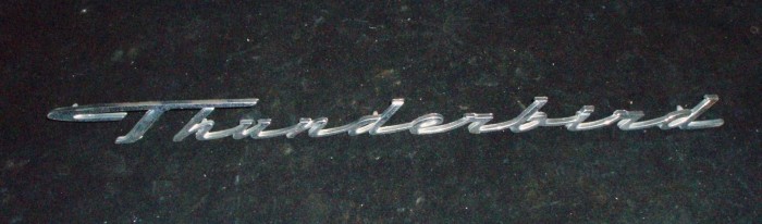 1963 Thunderbird emblem