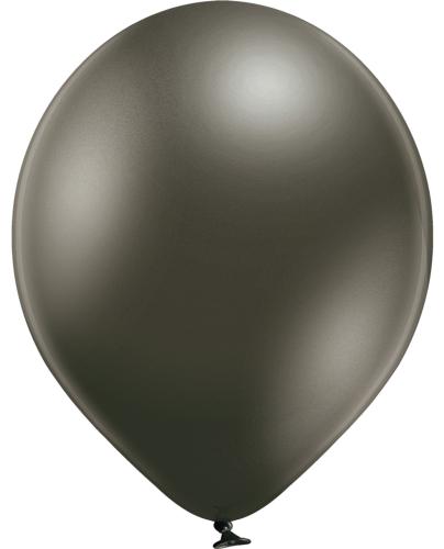5" (12,5 cm) Glossy Anthracite (100-pack)