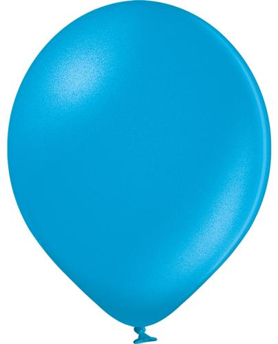 5" (12,5 cm) Metallic Cyan (100-pack)