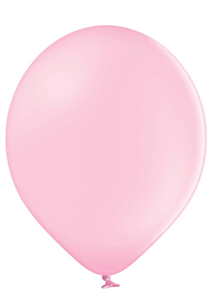 5" (12 cm) Pastell Pink (100-pack)