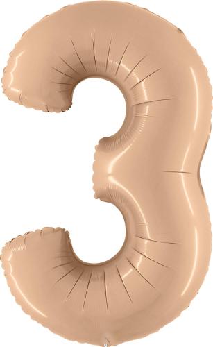102cm Satin Nude Siffra 3