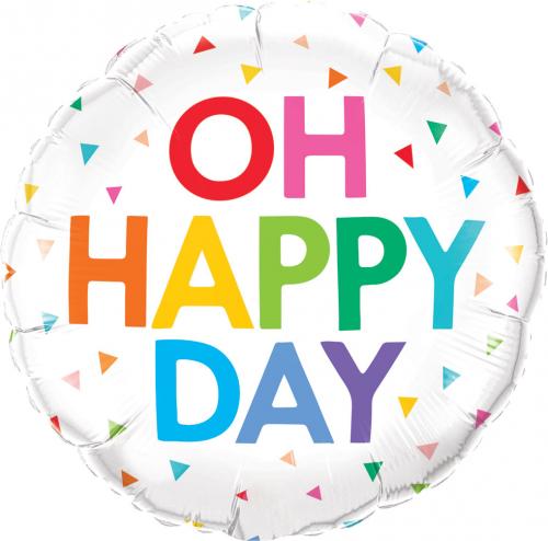 46cm Oh Happy Day Färgglad - S
