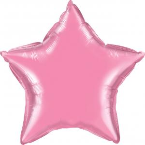 20" Folie Stjärna Rosa
