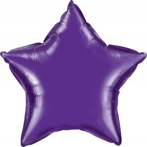 20" Folie Stjärna Lila