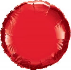 80cm Rund Rubinröd - XXXL