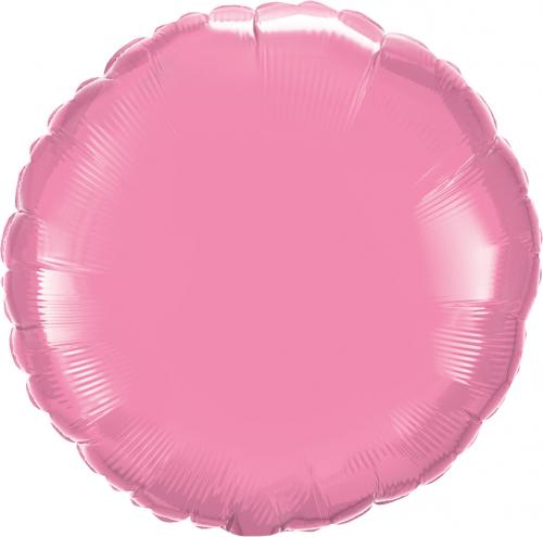 18" Folie Rund Rosa