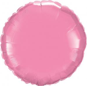 18" Folie Rund Rosa