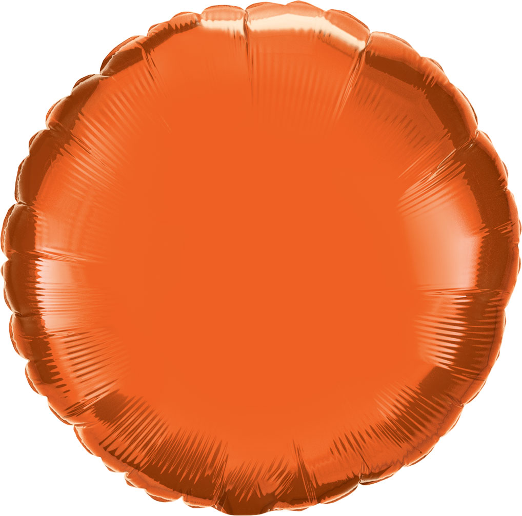 18" (46 cm) Rund Orange