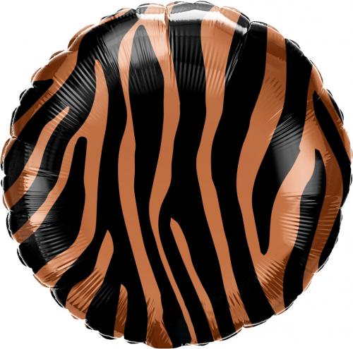 18" RND TIGER STRIPES PATTERN