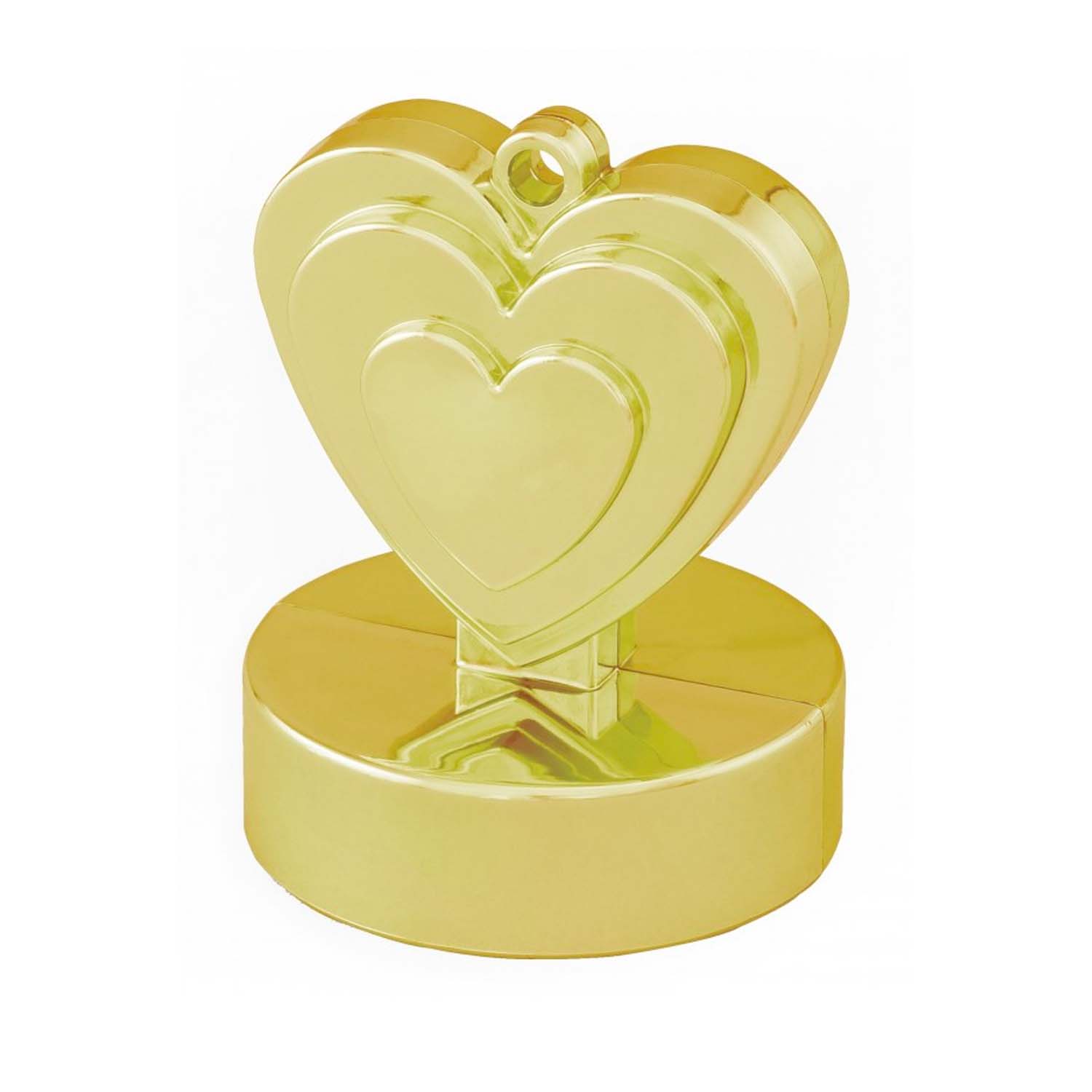Hjärtformad Tyngd Soft Gold (1 st)