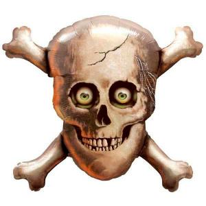 32" (81 cm) Skull and crossbone