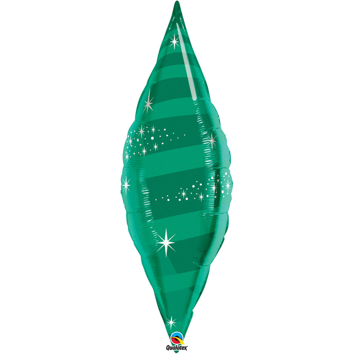 97 cm Taper Swirl - Emerald Green