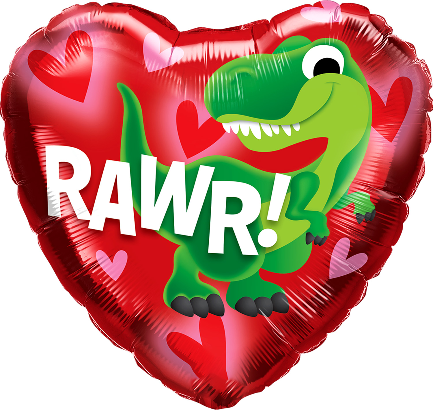 18" Heart Dino-Rawr